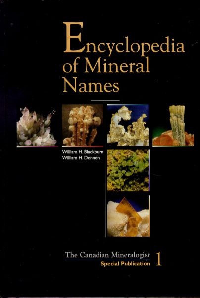 Encyclopedia of Mineral Names book