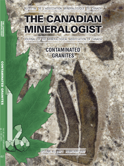 Contaminated Granites - The Canadian Mineralogist Vol. 45, part 1